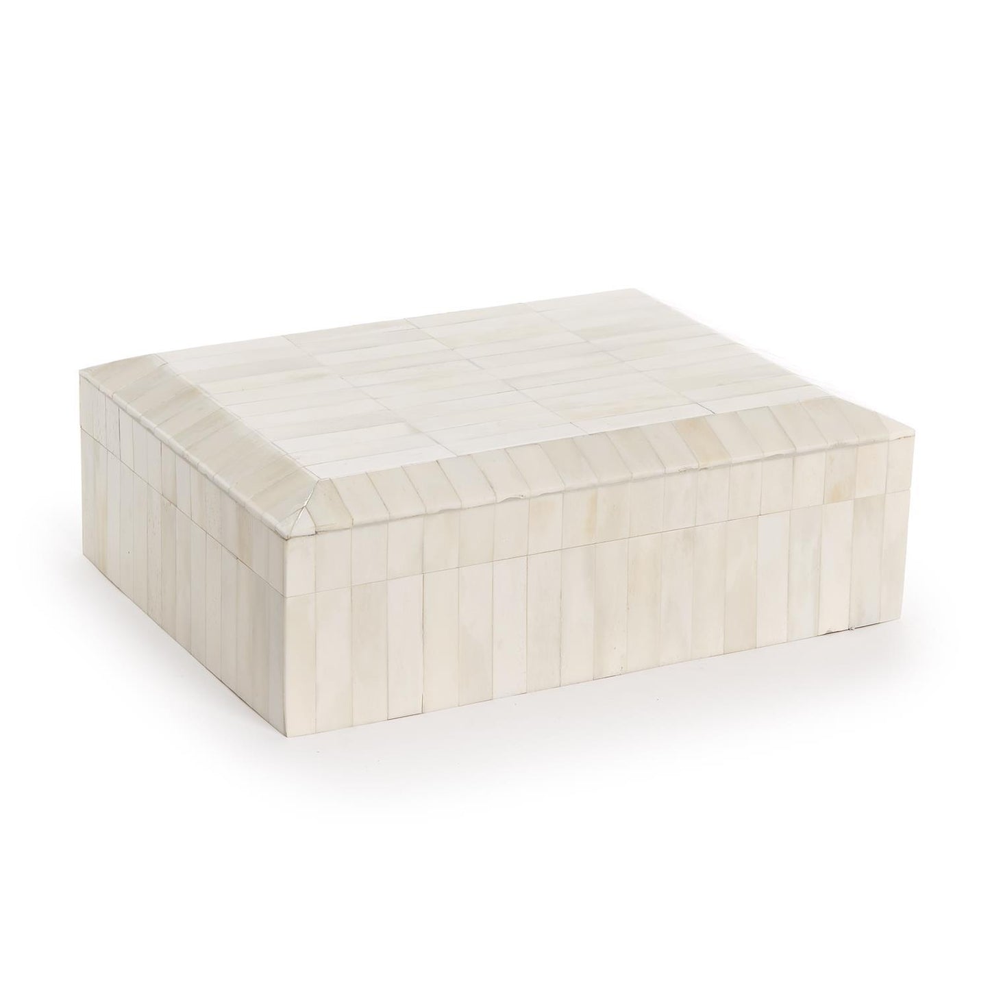 Bone Beveled Box