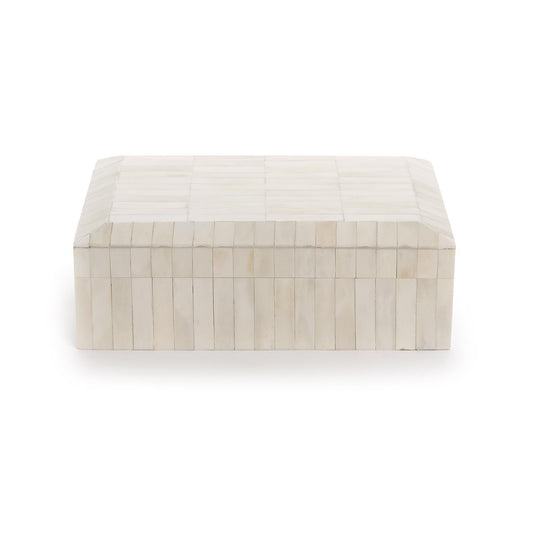 Bone Beveled Box