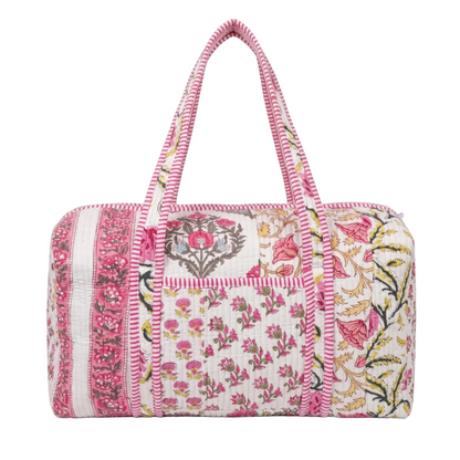 Block Print Weekender Bags