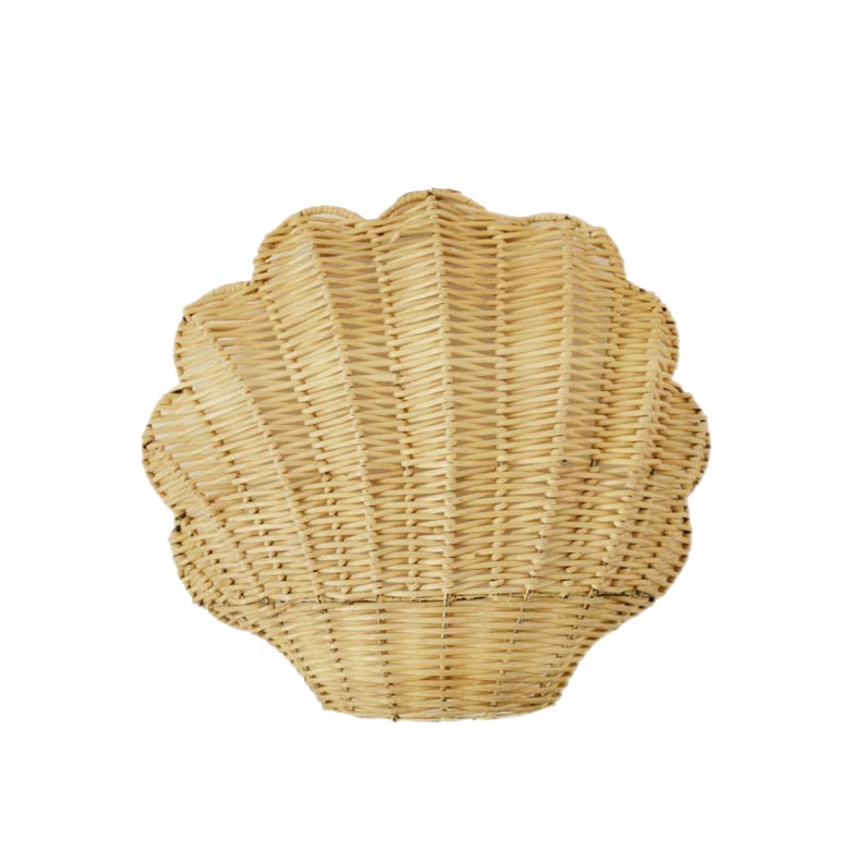 Wicker Shell Sconce – The Nix
