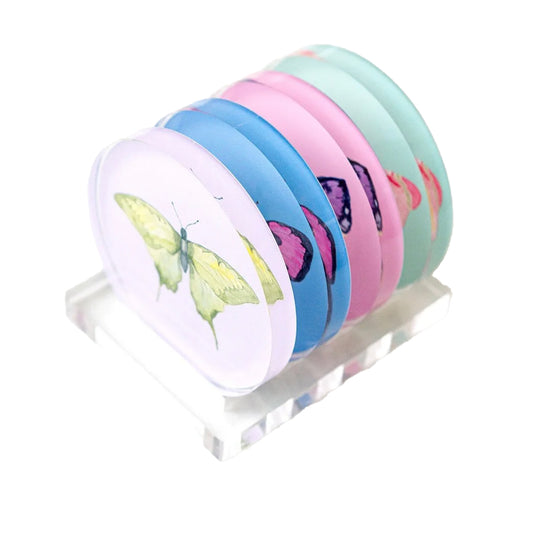 Acrylic Coaster Set by Catherine Cartie