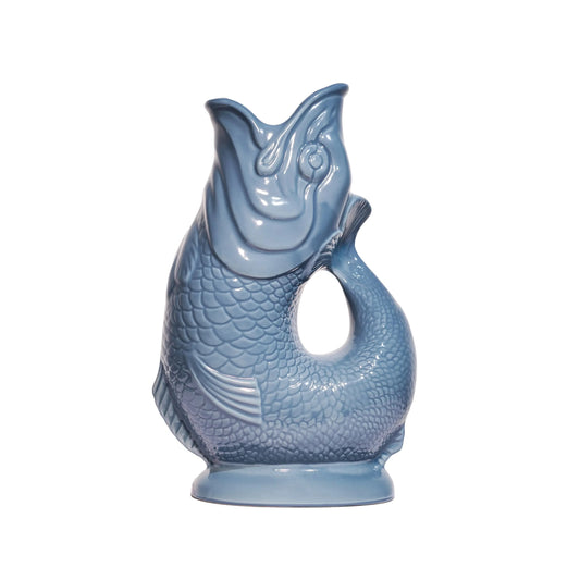 Denim Gluggle Jug
