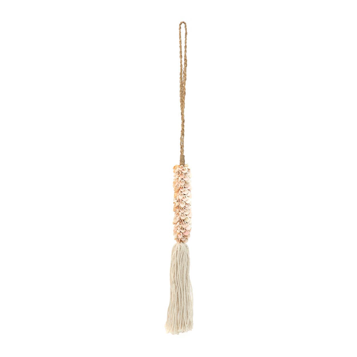 Pink Shell Tassel