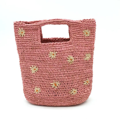 Petite Crochet Raffia Bag Collection