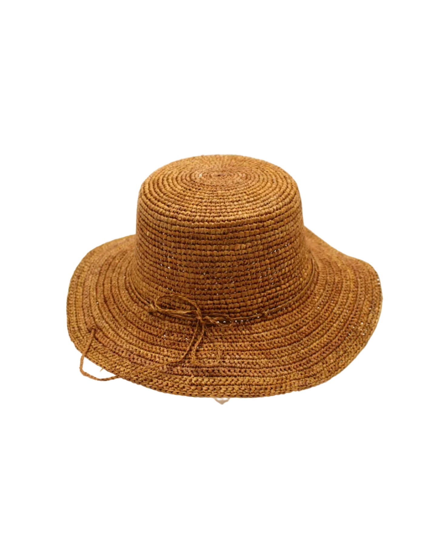 Crochet Straw Bucket Hats
