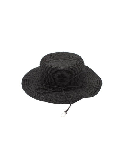 Crochet Straw Bucket Hats