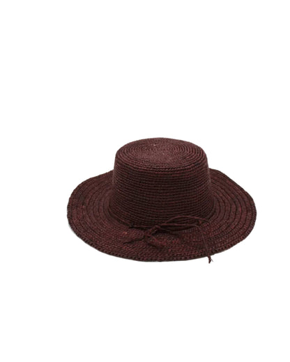 Crochet Straw Bucket Hats