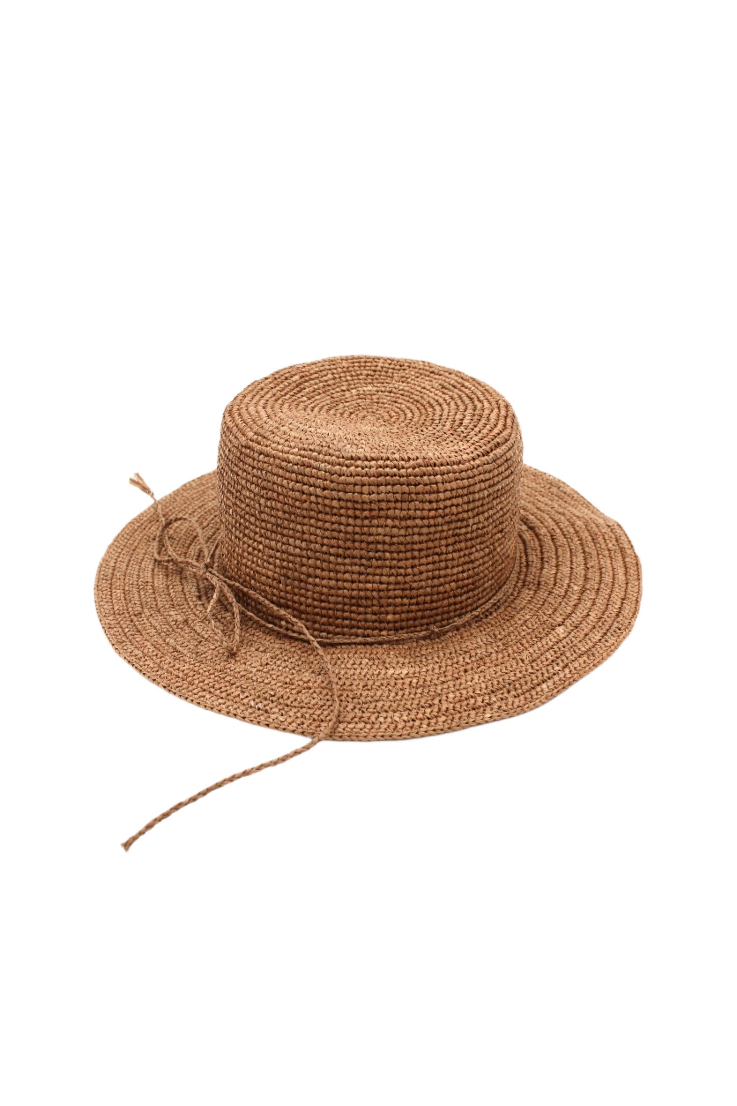 Crochet Straw Bucket Hats