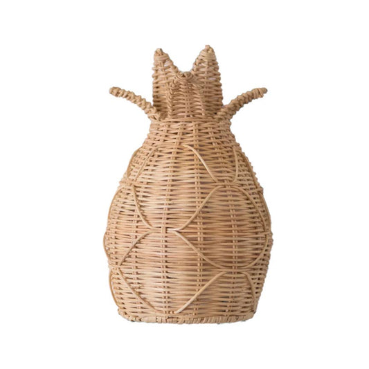 Wicker Pineapple Sconce