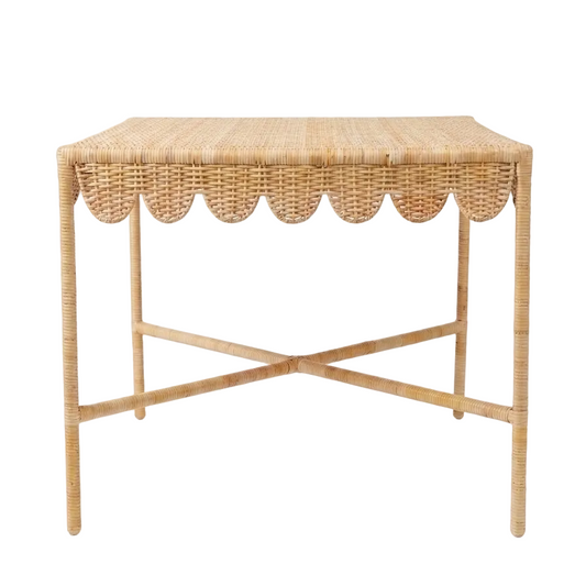 Scalloped Game Table